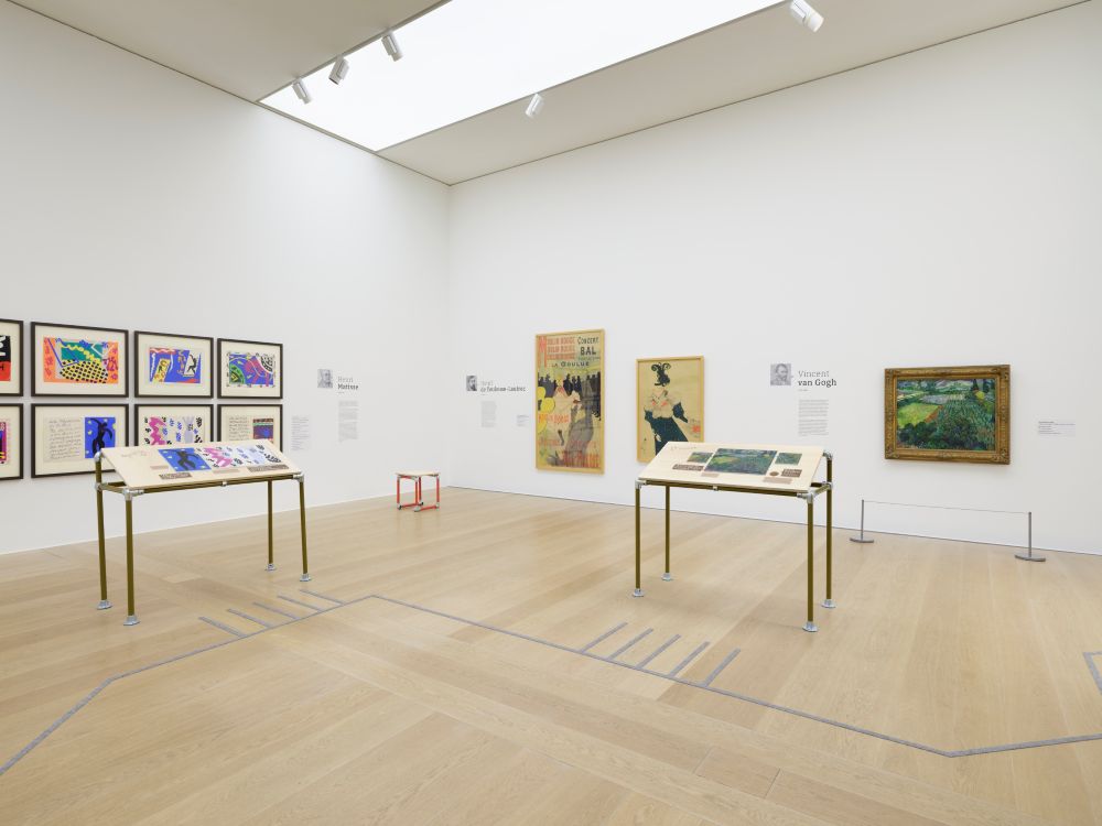 Kunsthalle Bremen Kunst fühlen R 3 H. Matisse, T. Lautrec, V. van Gogh